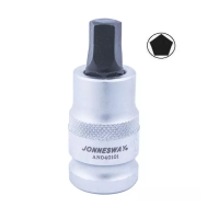 Galvutė 1/2" 5-kampė 10mm   JONNESWAY   AN040101