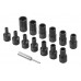 Galvučių rinkinys sugadintiems varžtams 1/2" 6 -19mm QUATROS  QS50930