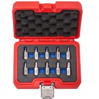 Antgalių rinkinys sugadintiems varžtams  3 -11mm 10vnt  QUATROS  QS14224