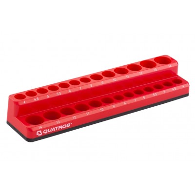 Plastikinis magnetinis galvučių laikiklis 1/4" QS50072